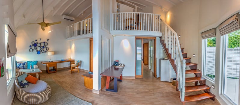 Centara Grand Island Maldives -  Club Two Bedroom Beach Pool Villa Interior